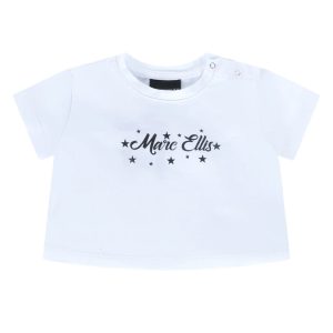 T-Shirt Bambina Marc Ellis white