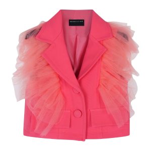 Gilet Bambina Marc Ellis pink